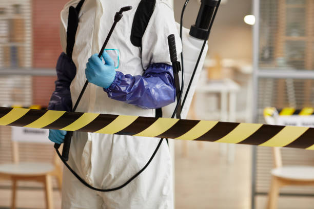 Professional Blood Cleanup technician working in Absecon, NJ